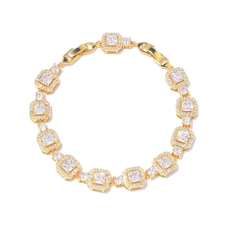 Adjustable Color Zircon Bracelet For Women